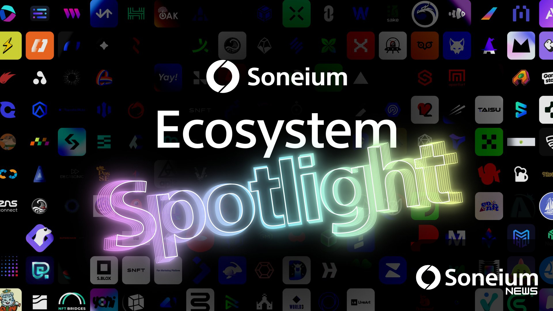 Over 50 Apps Live on Soneium: DeFi, NFTs, Gaming & More