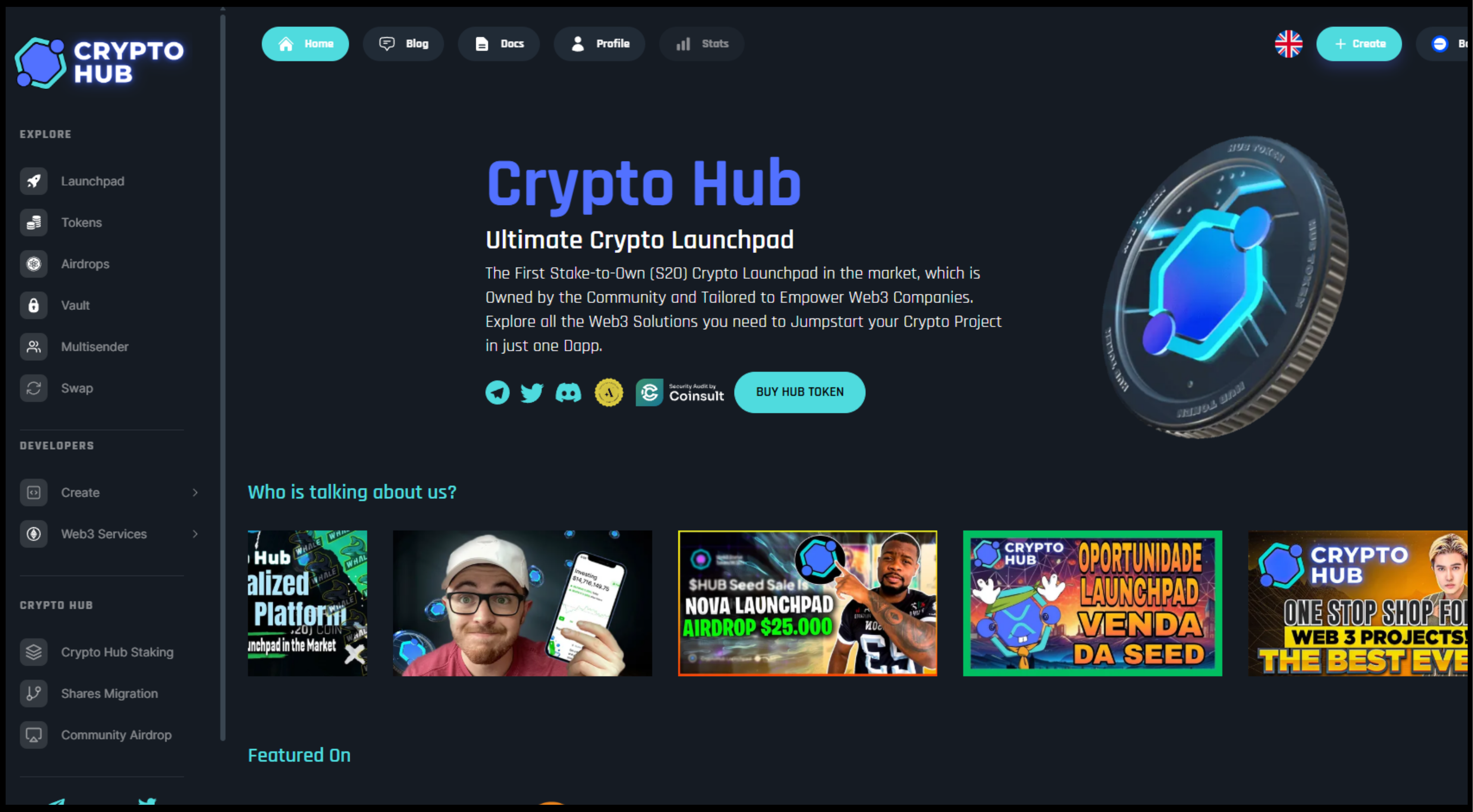 CryptoHub Tools Development Preview