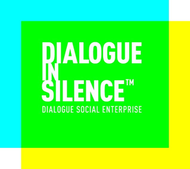 Dialogue in silence TM logo