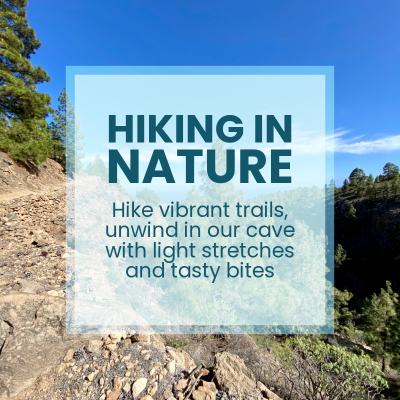 Hiking, Stretch & Snacks