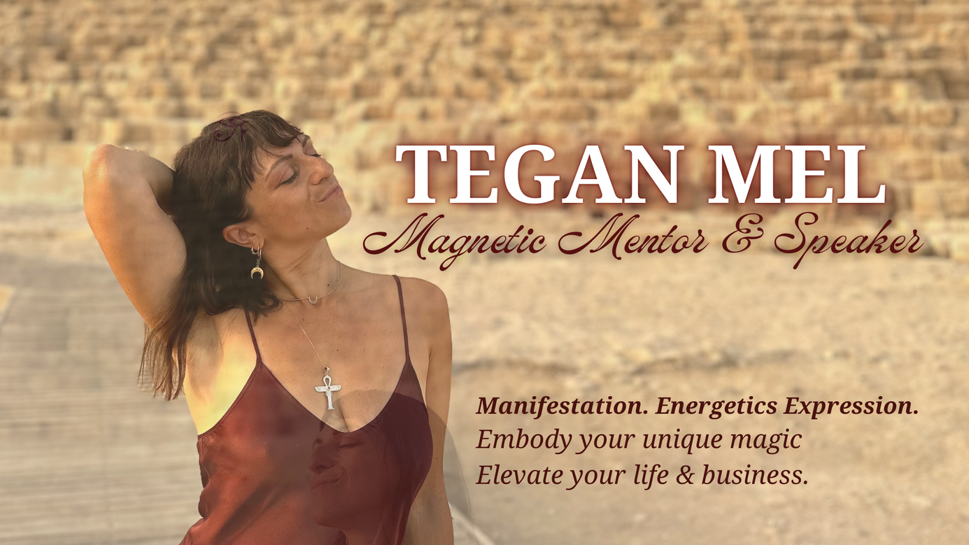 Tegan Mel Manifestation coach, inspirational speaker and Magnetic Mentor